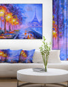 Eiffel from a Distance - Landscape Canvas Artwork