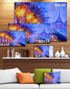 Eiffel from a Distance - Landscape Canvas Artwork