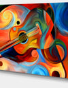 Music and Rhythm - Abstract Canvas Art Print