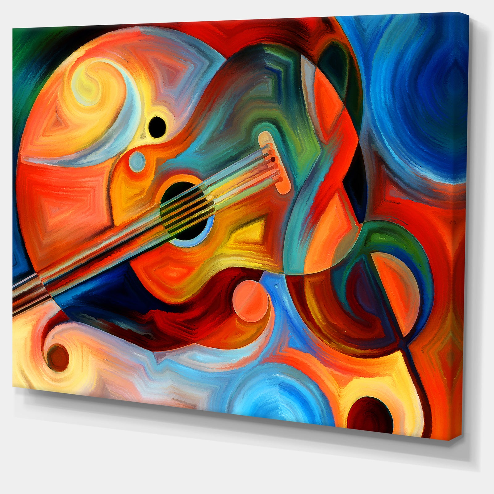 Music and Rhythm - Abstract Canvas Art Print