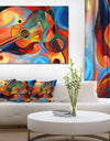 Music and Rhythm - Abstract Canvas Art Print