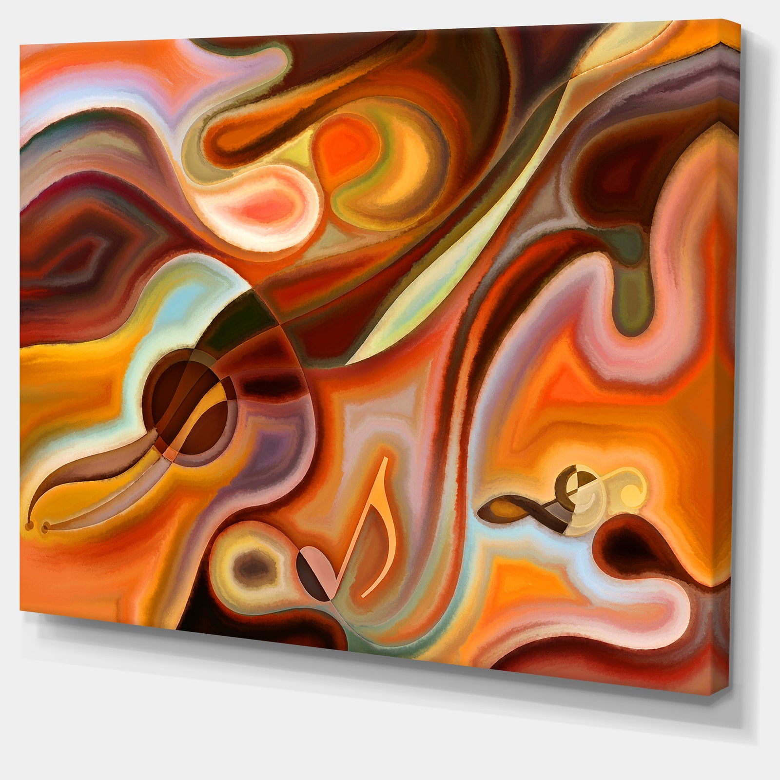 Music Dreams - Abstract Canvas Art Print
