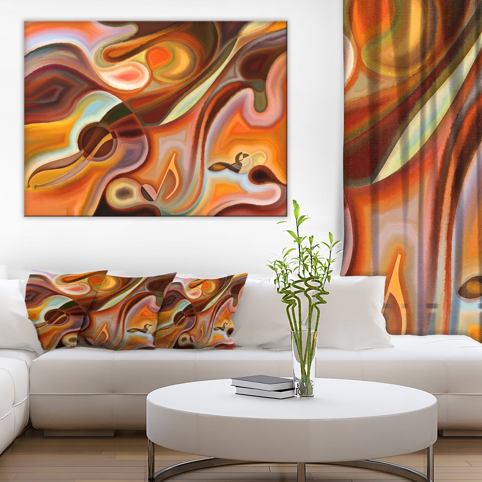 Music Dreams - Abstract Canvas Art Print