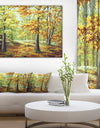 Autumn Wood - Landscape Canvas Art Print