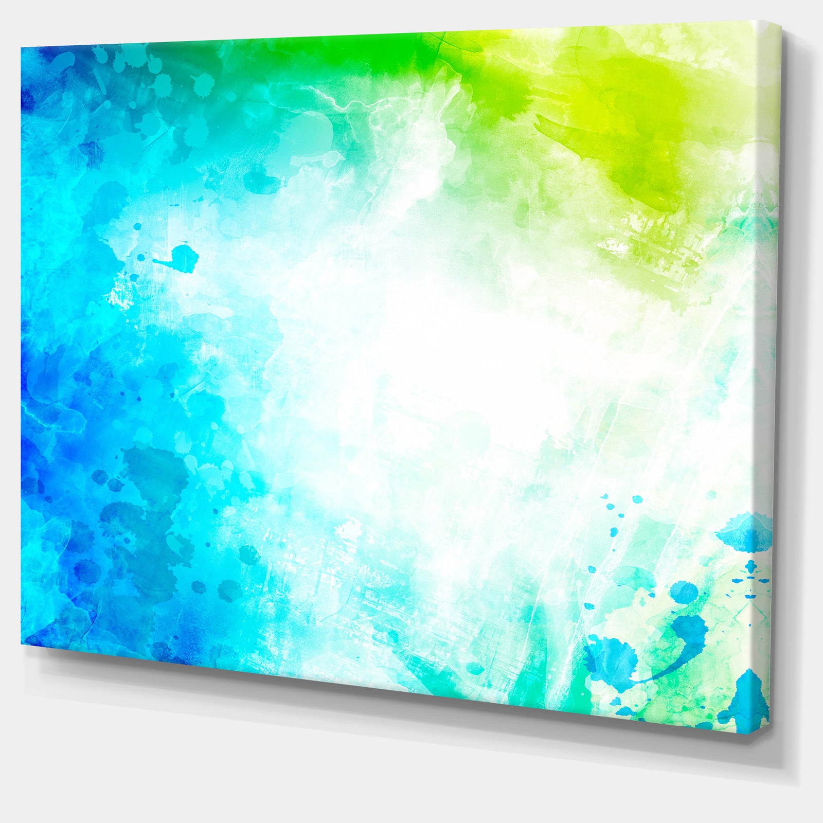 Abstract Watercolor Art - Abstract Canvas Artwork