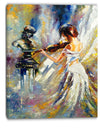 Love with Endless Music - Abstract Canvas Art Print