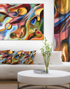 Music beyond the Frames - Music Abstract Canvas Print
