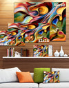Music beyond the Frames - Music Abstract Canvas Print