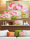 Bunch of Tulips Oil Painting - Floral Canvas Print