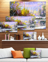 Autumn River - Landscape Canvas Art Print