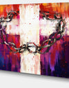 Crown of Thorns - Abstract Canvas Art Print