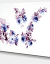 Watercolor Flowers - Floral Canvas Art Print