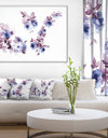 Watercolor Flowers - Floral Canvas Art Print