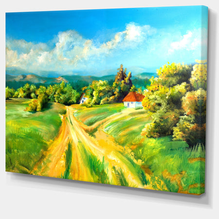Color of Summer - Landscape Canvas Art Print