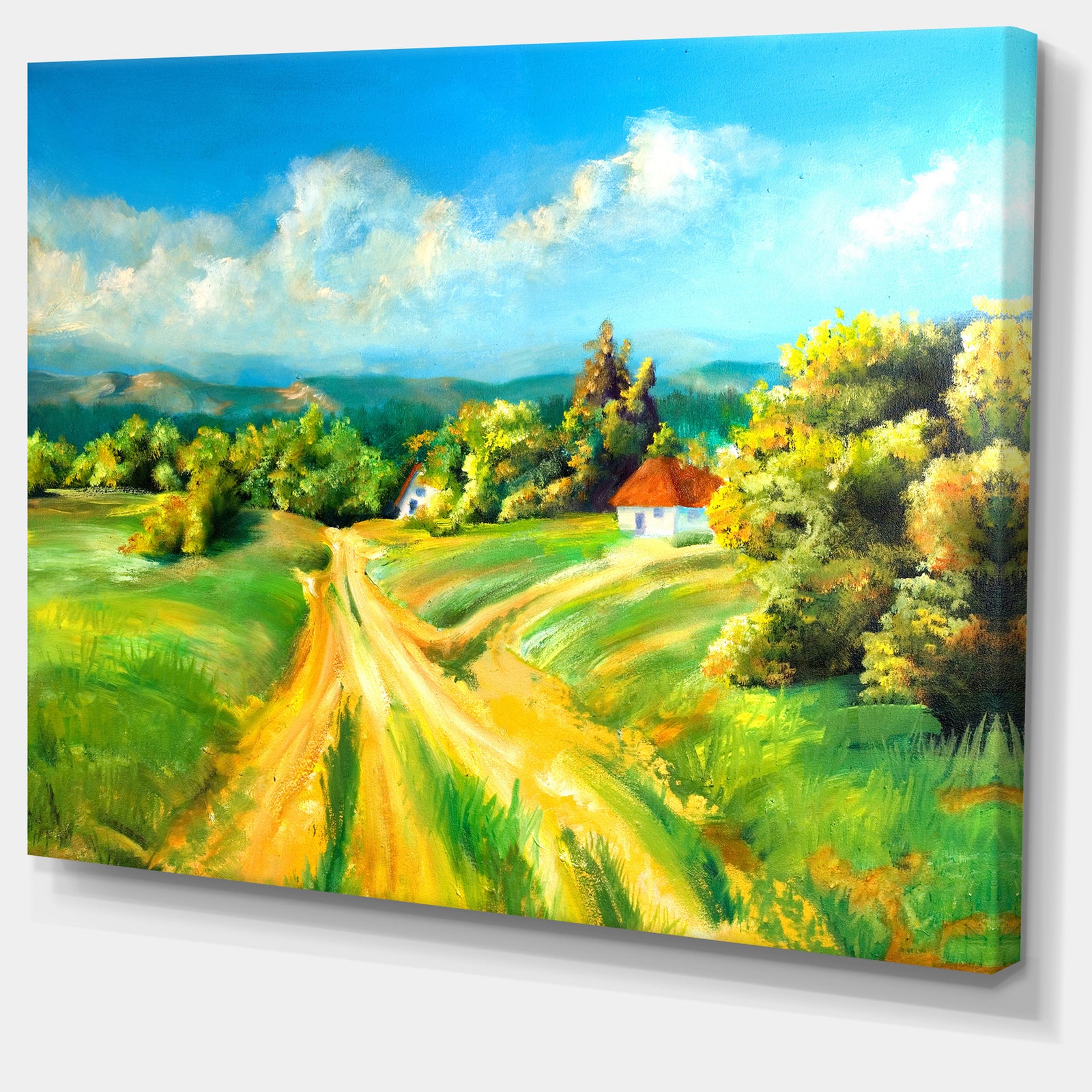 Color of Summer - Landscape Canvas Art Print