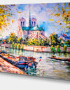 Notre Dame Paris - Landscape Canvas Art Print