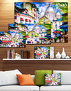 Sacre Coeur and Montmartre - Cityscape Canvas Print