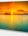 Sunset Panorama - Photography Canvas Art Print