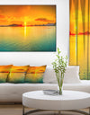 Sunset Panorama - Photography Canvas Art Print