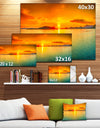 Sunset Panorama - Photography Canvas Art Print