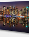 City of Manhattan Panorama - Cityscape Photo Canvas Print
