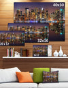 City of Manhattan Panorama - Cityscape Photo Canvas Print