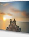 Infinity Bridge Seascape Photography Canvas Art Print