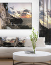 Adiratic Sunset - Landscape Photography Canvas Art Print