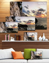 Adiratic Sunset - Landscape Photography Canvas Art Print