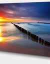 Baltic Sea Poland Beach - Photography Canvas Art Print