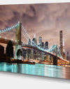 New York City Panorama - Cityscape Photography Canvas Print