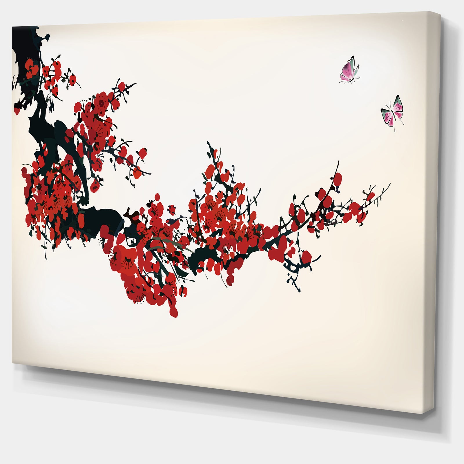 Floral Winter Sweet - Digital Art Floral Canvas Art Print