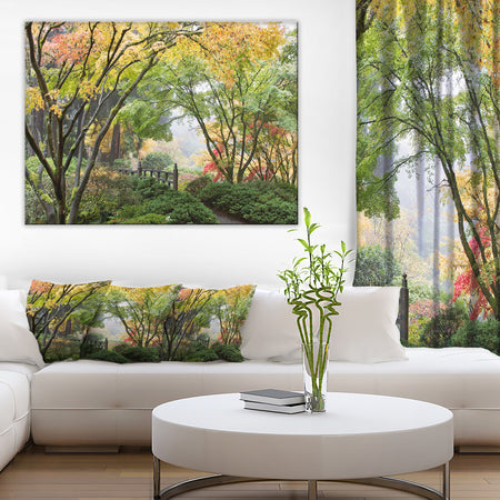 Maple Tree Canopy by Bridge Photography Canvas Print