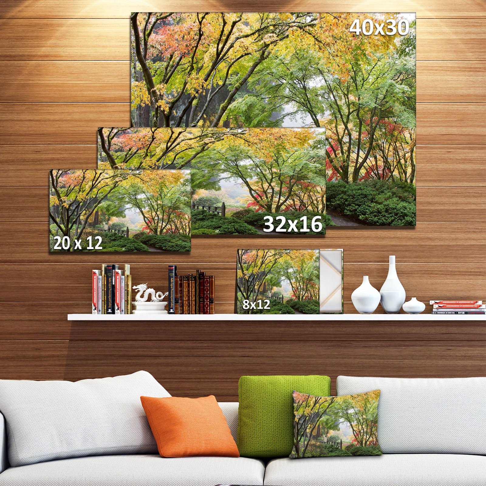 Maple Tree Canopy by Bridge Photography Canvas Print