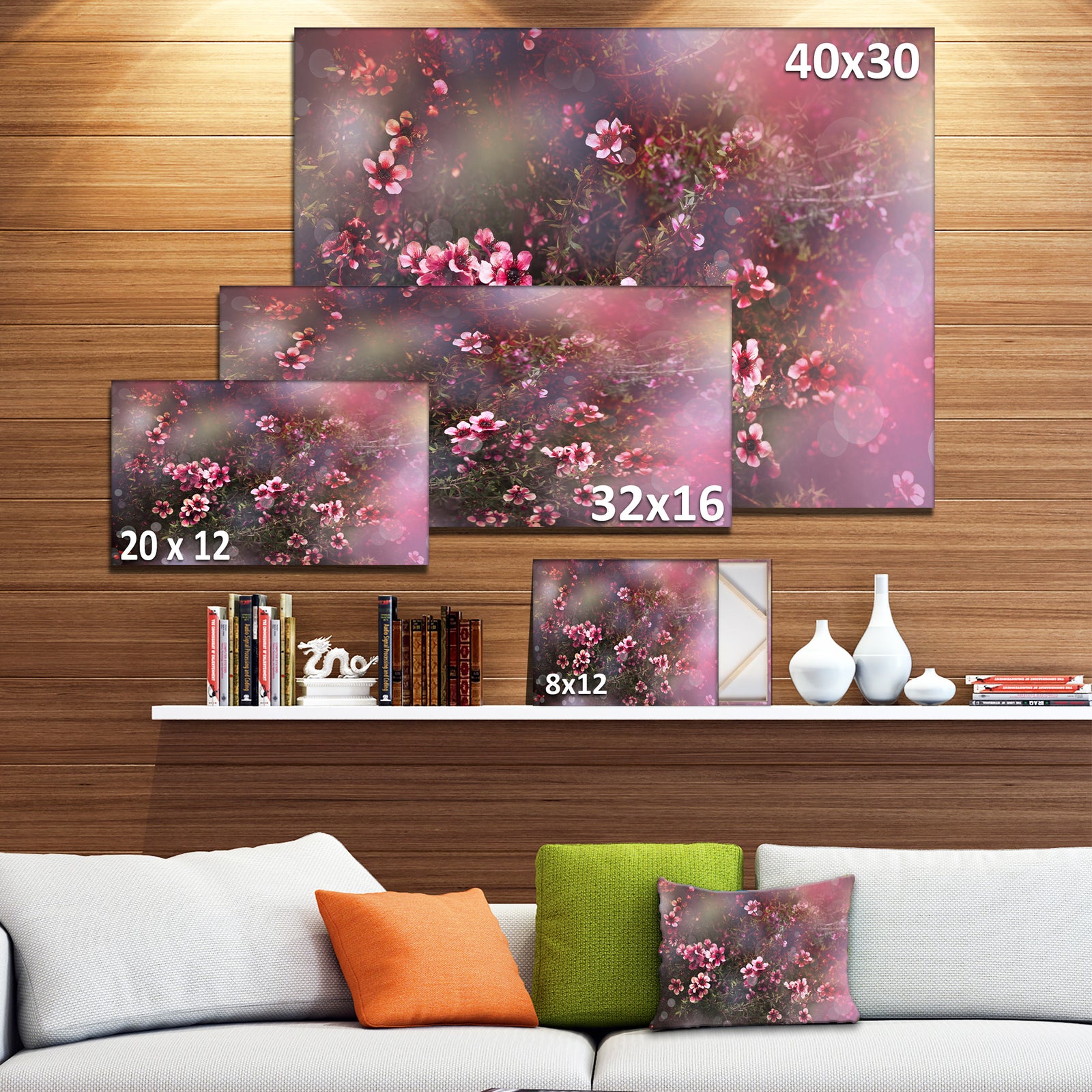 Sakura Japanese Cherry - Photography Floral Canvas Print