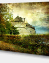 Chillion Castle - Landscape Canvas Art Print