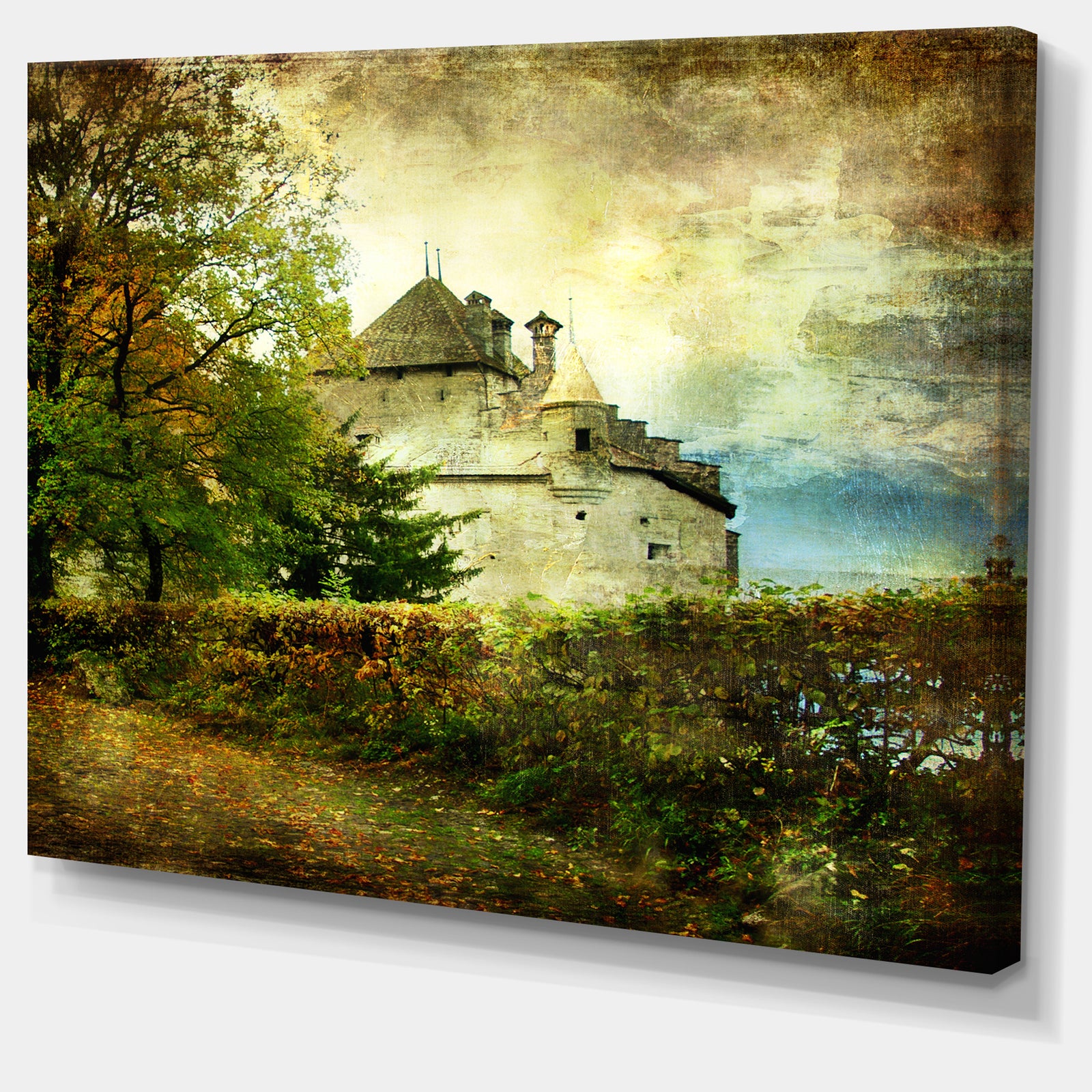 Chillion Castle - Landscape Canvas Art Print
