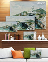Yacht in Port Yalta - Landscape Canvas Artwork Print