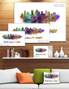 Fort Lauderdale Skyline - Cityscape Canvas Artwork Print