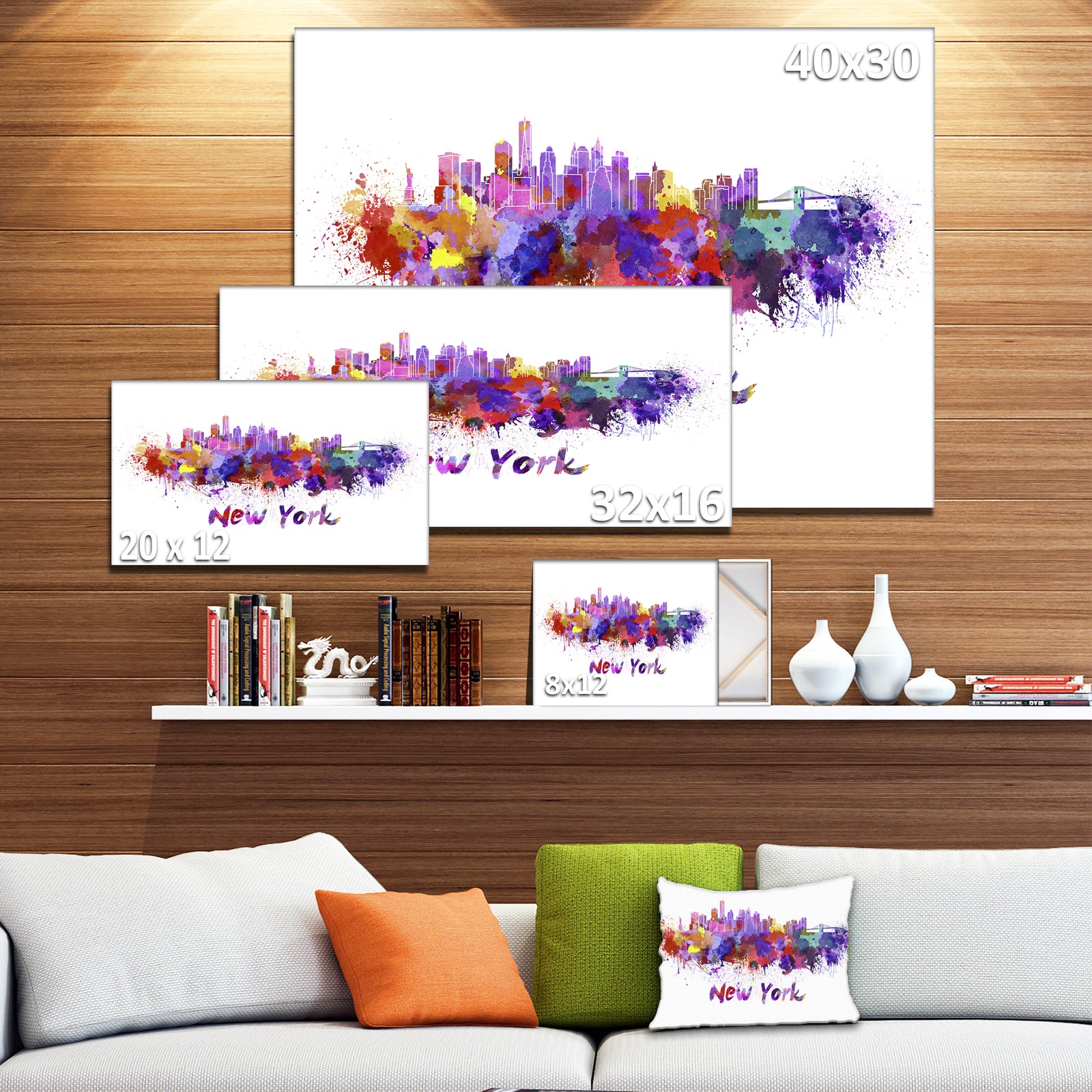 New York Skyline - Cityscape Canvas Artwork Print