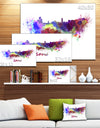 Seoul Skyline - Cityscape Canvas Artwork Print