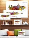 Kuala Lumpur Skyline - Cityscape Canvas Artwork Print