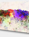 Edinburgh Skyline - Cityscape Canvas Artwork Print