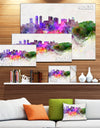 Colombo Skyline - Cityscape Canvas Artwork Print