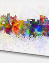 Avila Skyline - Cityscape Canvas Artwork Print