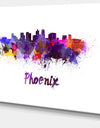 Phoenix Skyline - Cityscape Canvas Artwork Print