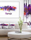 Phoenix Skyline - Cityscape Canvas Artwork Print