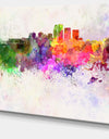 Louisville Skyline - Cityscape Canvas Artwork Print