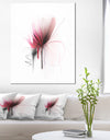 Abstract Flower - Floral Canvas Art Print