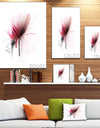 Abstract Flower - Floral Canvas Art Print